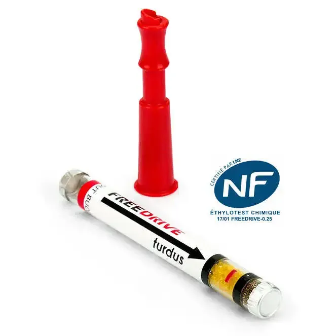 Ethylotest sans ballon à usage unique “Freedrive 0” (seuil détection à 0,5g/l de sang) – Image 2