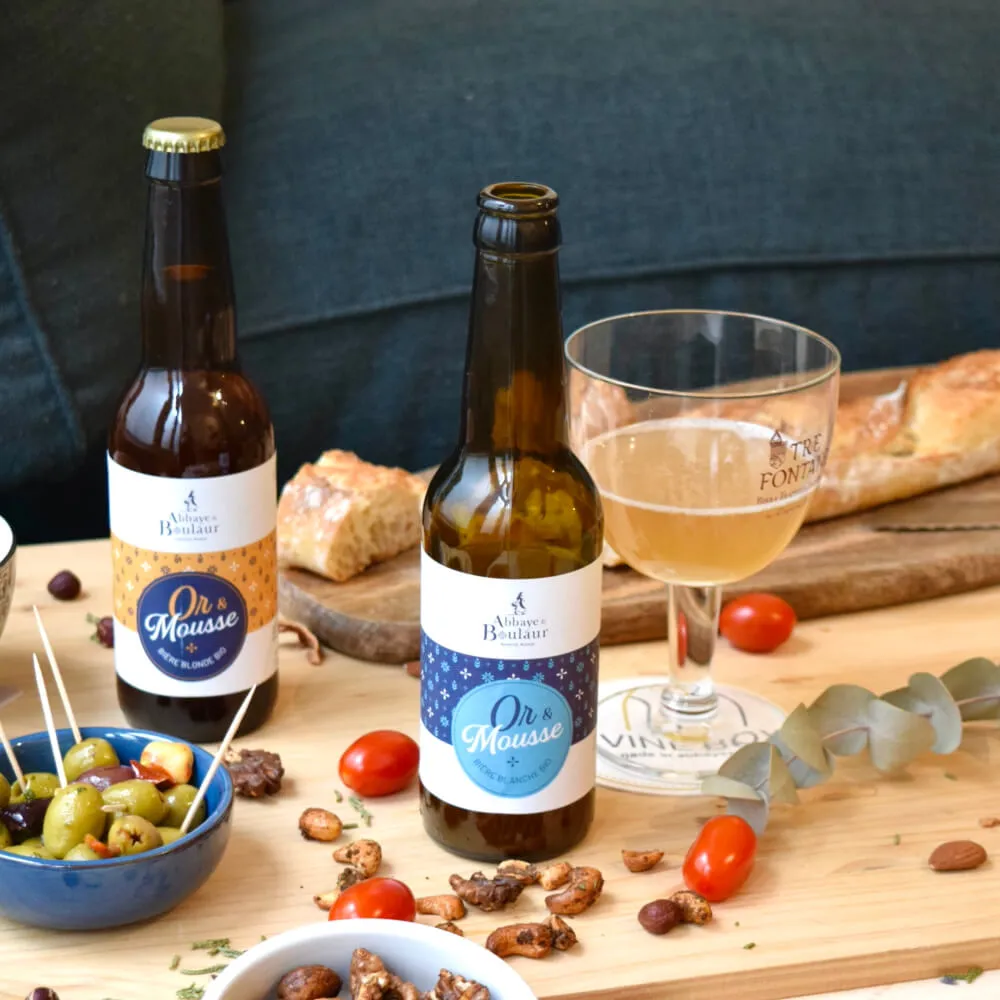 Bière Blanche BIO – Abbaye de Boulaur – Image 2