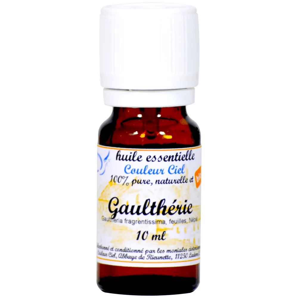 Huile essentielle BIO de Gaulthérie Odorante – Abbaye Sainte-Marie de Rieunette
