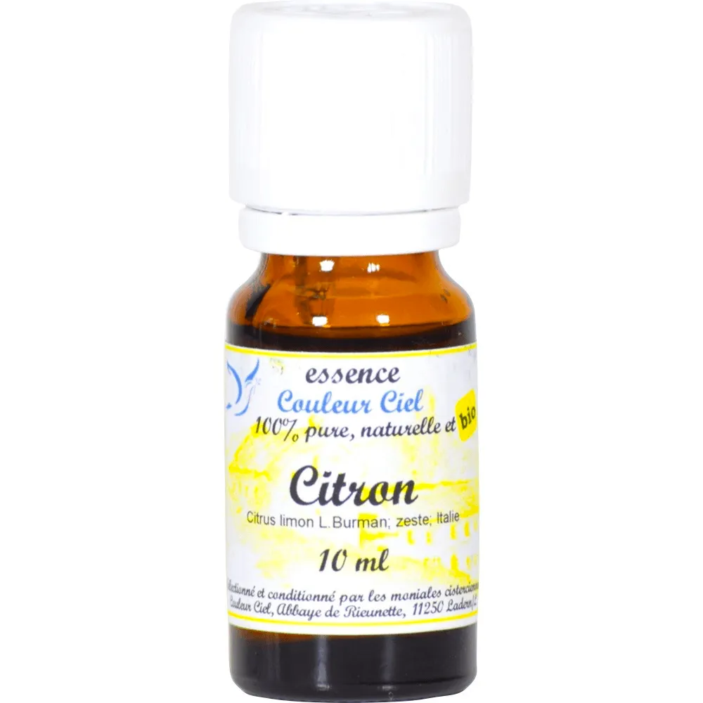 Huile essentielle BIO de citron – Abbaye Sainte-Marie de Rieunette