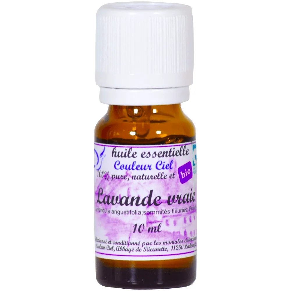Huile essentielle BIO de lavande vraie – Abbaye Sainte-Marie de Rieunette