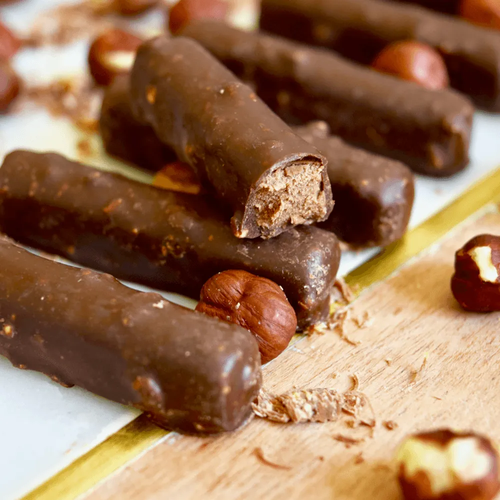 Coffret Malakoffs (praliné enrobé de chocolat noir aux éclats de noisettes) – Abbaye de Bonneval – Image 2