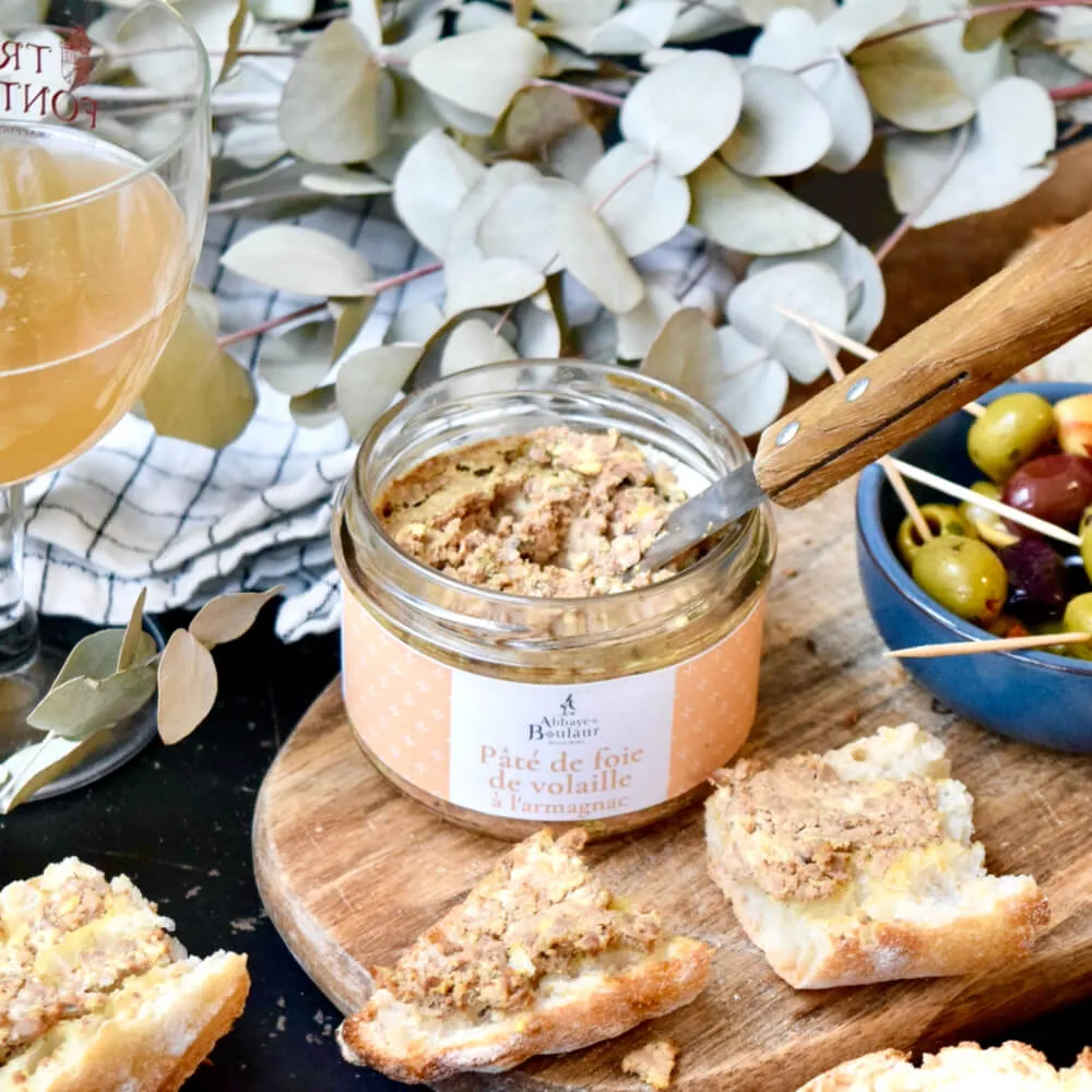 Pâté de foie de volaille à l’Armagnac – Abbaye de Boulaur – Image 2