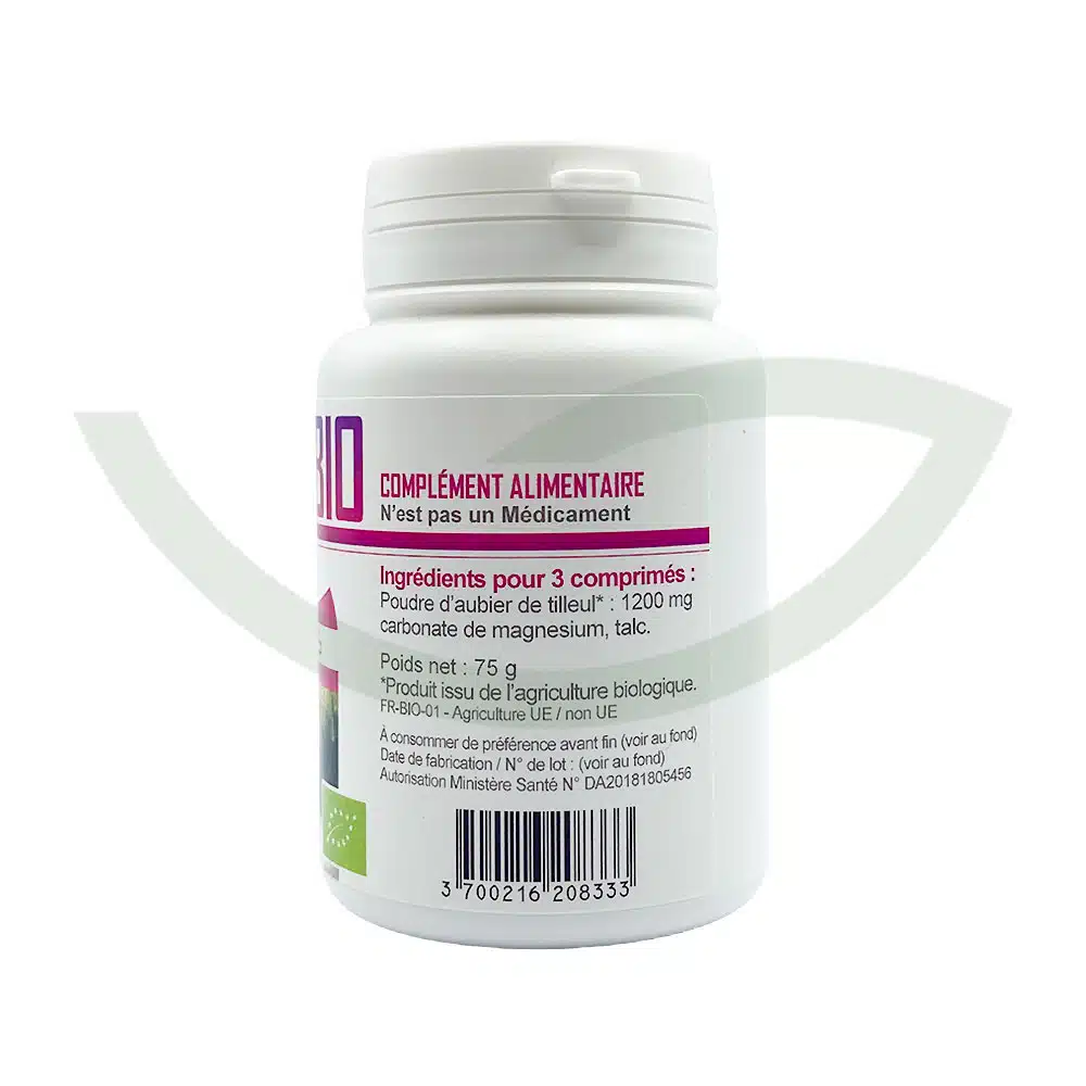 Aubier de Tilleul – 120 comprimés – 400mg – GPH – Image 2