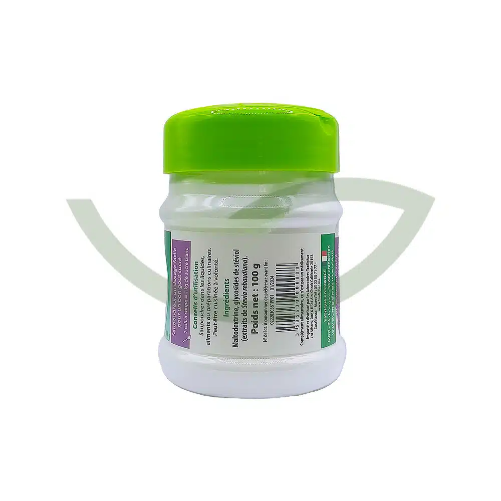 Poudre de stévia light – 100G – MGD – Image 2