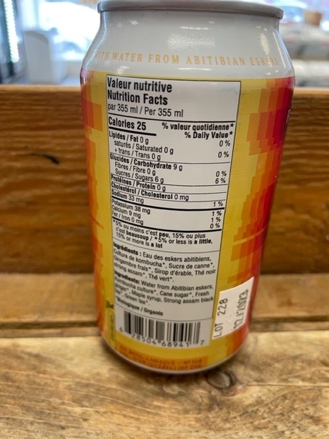 Kombucha Gingembre Érable – Ékorce Kombucha – Image 2