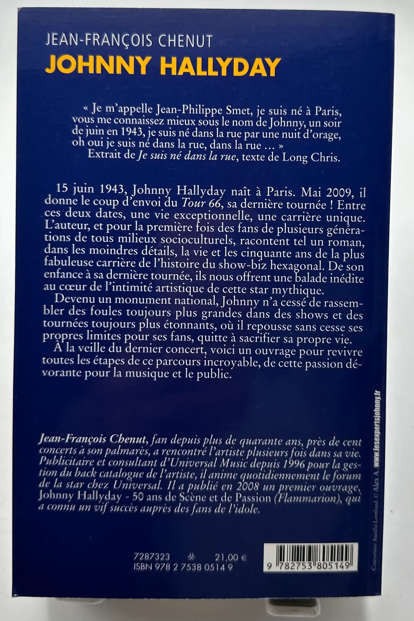Johnny Hallyday : Le Dernier des Géants Chenut, Jean-François – Image 2