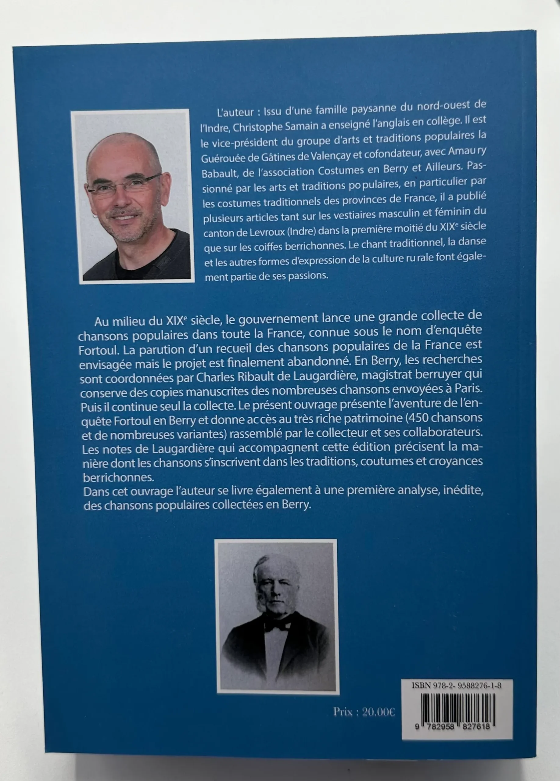 CHANSONS POPULAIRES ET FOLKLORE DU BERRY Volume 2 Une collecte méconnue Charles Ribault de Laugardière et l’enquête Fortoul 1852-1876) – Image 2