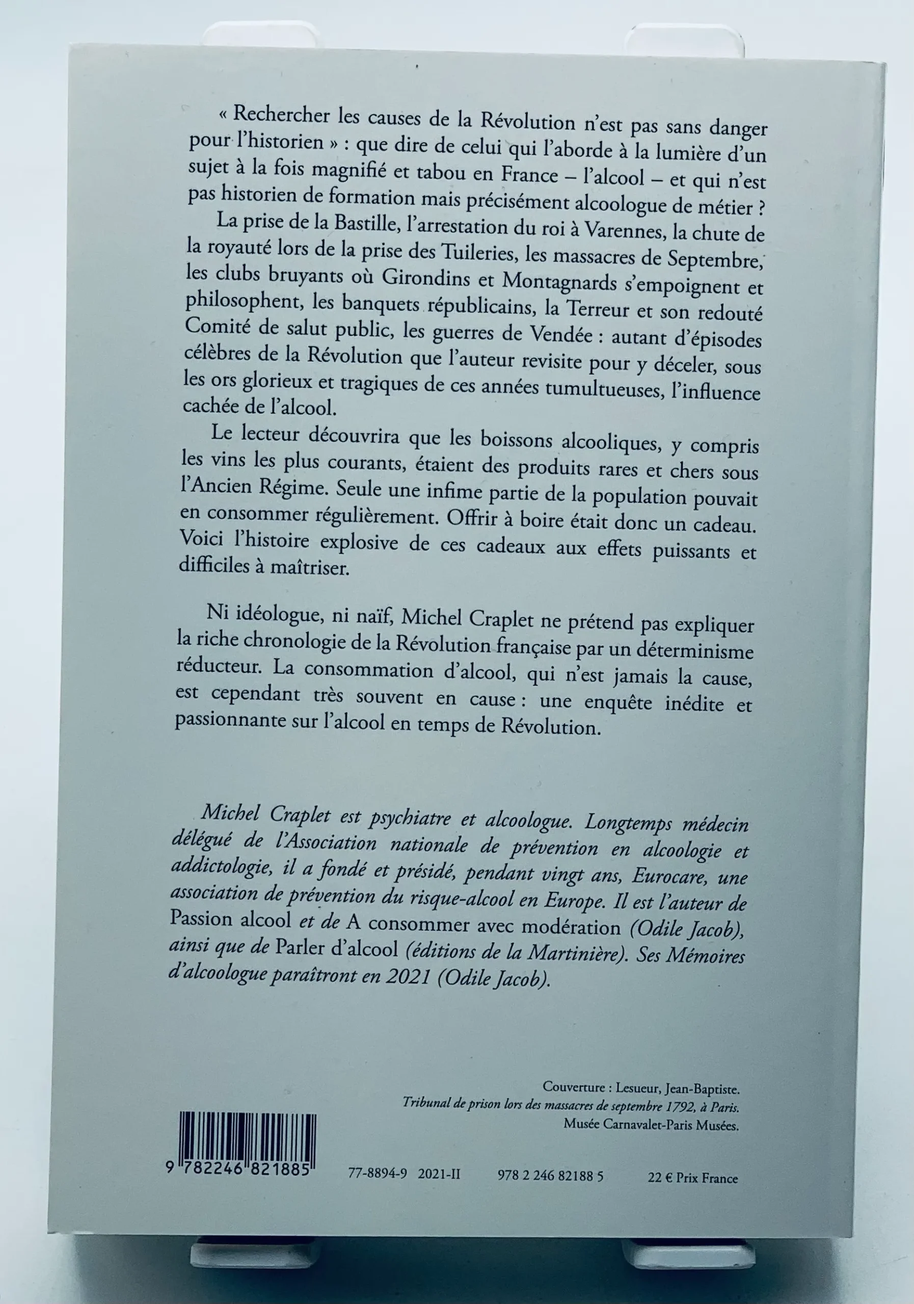 L’ivresse de la Révolution: Histoire secrète de l’alcool 1789-1794 Craplet, Michel – Image 2