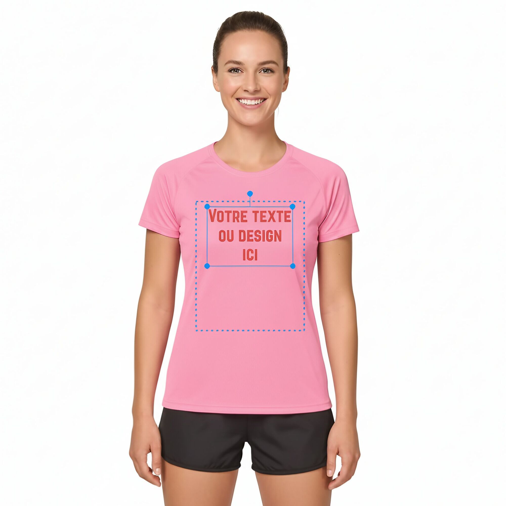 T shirt sport femme personnalisé – Image 2