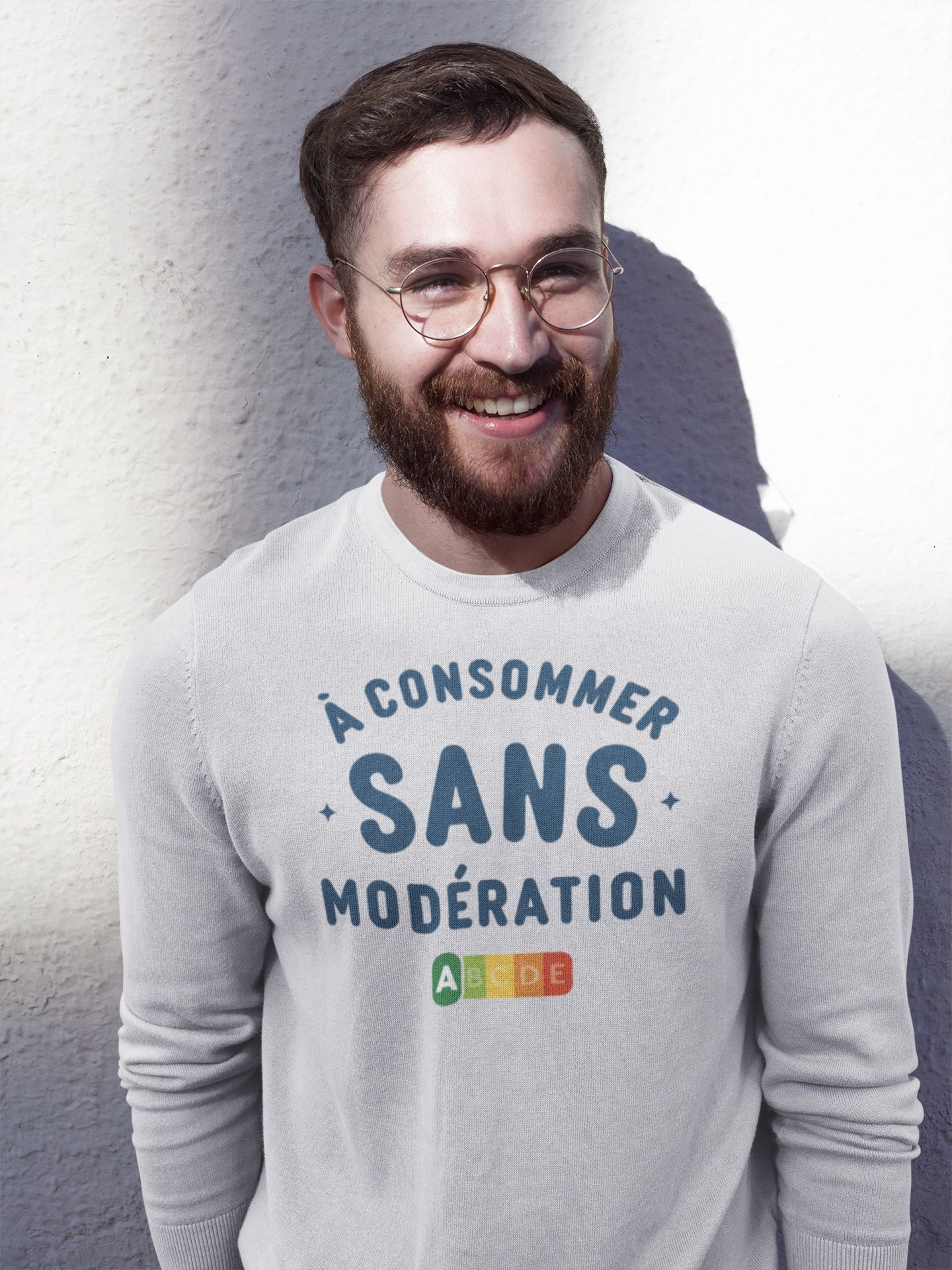 Sweat « A consommer sans modération » – Unisexe – Image 6