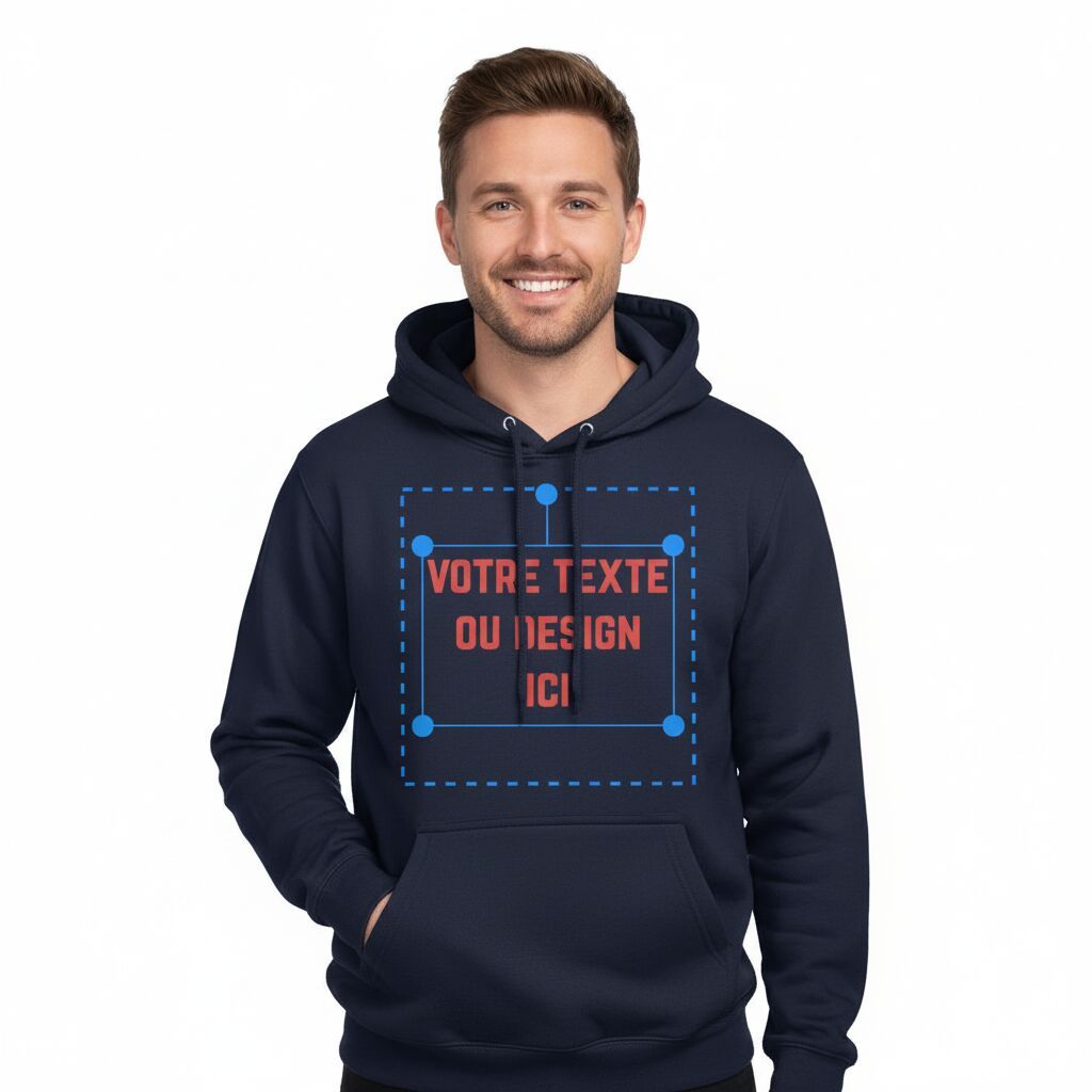 Sweat capuche personnalisé – Image 2