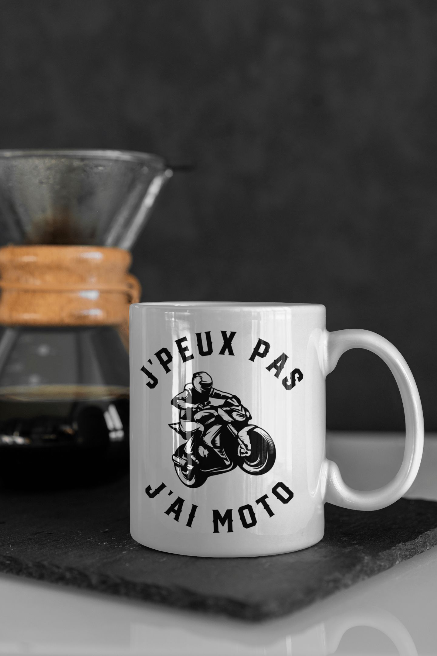 Mug « J’peux pas j’ai moto » – Image 7