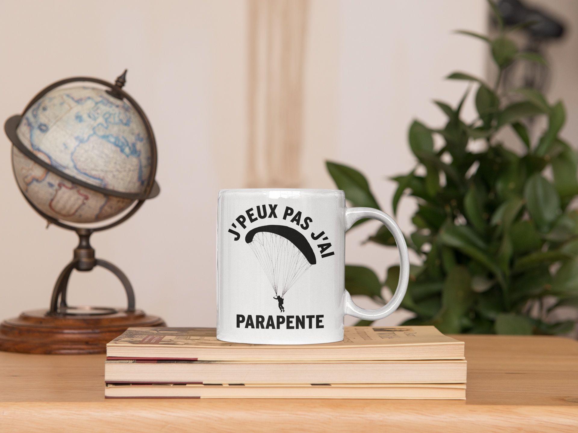 Mug « J’peux pas j’ai parapente » – Image 7