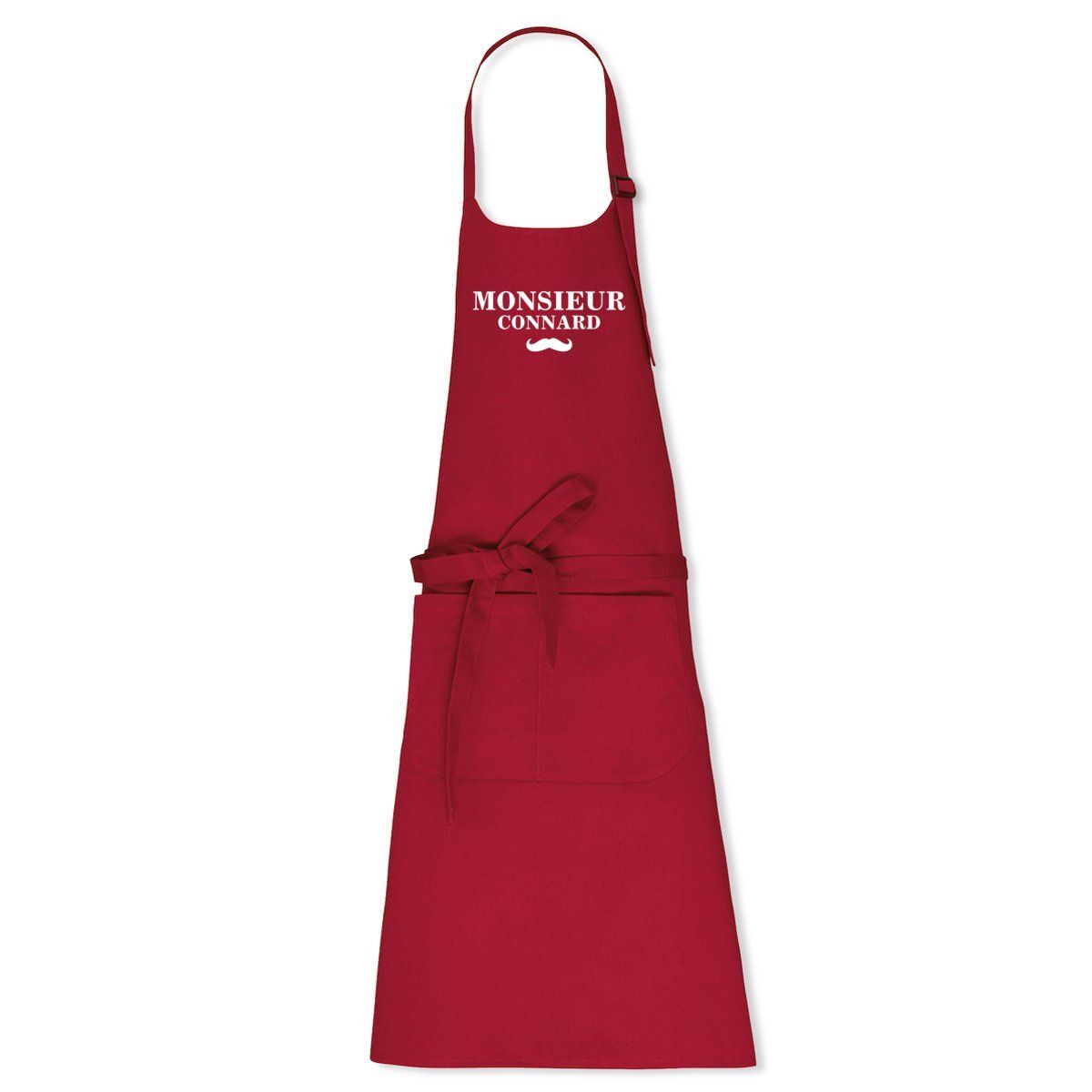 Tablier homme humour « Monsieur connard » – 100% coton bio – Image 5