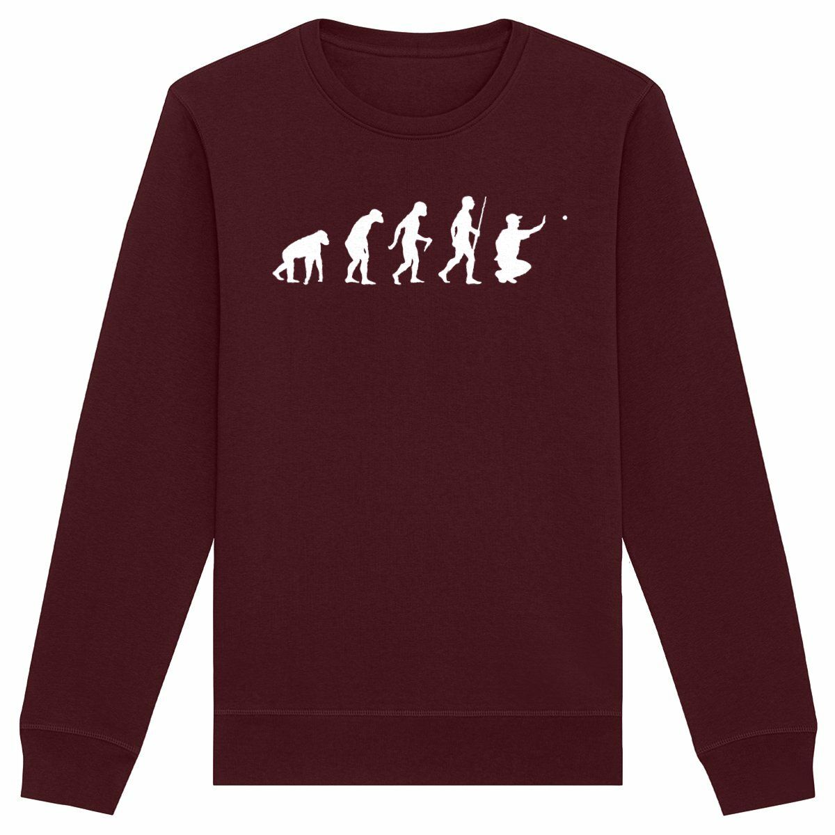 Sweat « Pétanque, évolution de l’homme » – Unisexe – Image 5