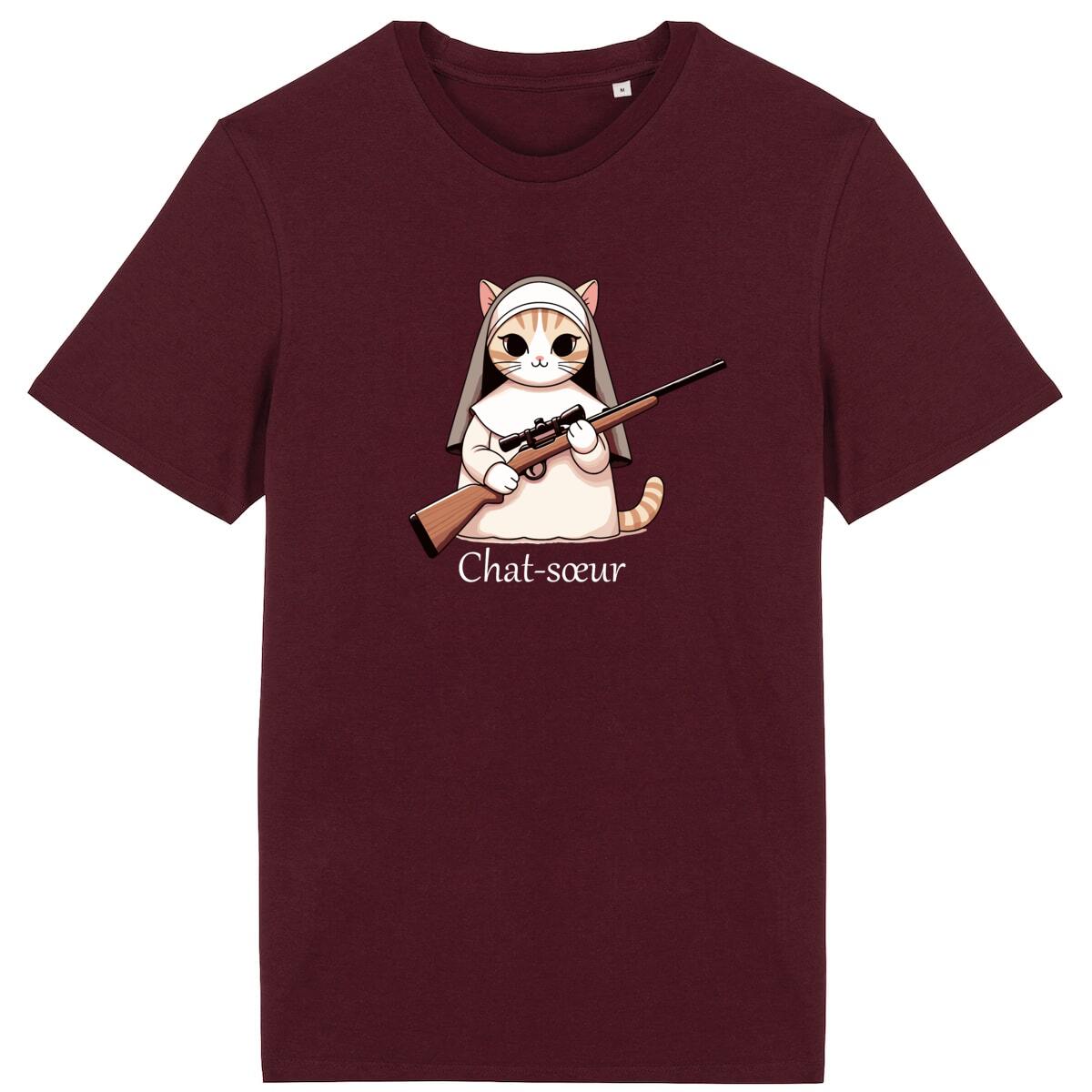 T Shirt « Chat-soeur » – Pour Homme – Image 5