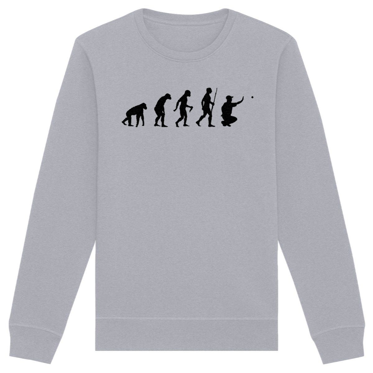 Sweat « Pétanque, évolution de l’homme » – Unisexe – Image 2