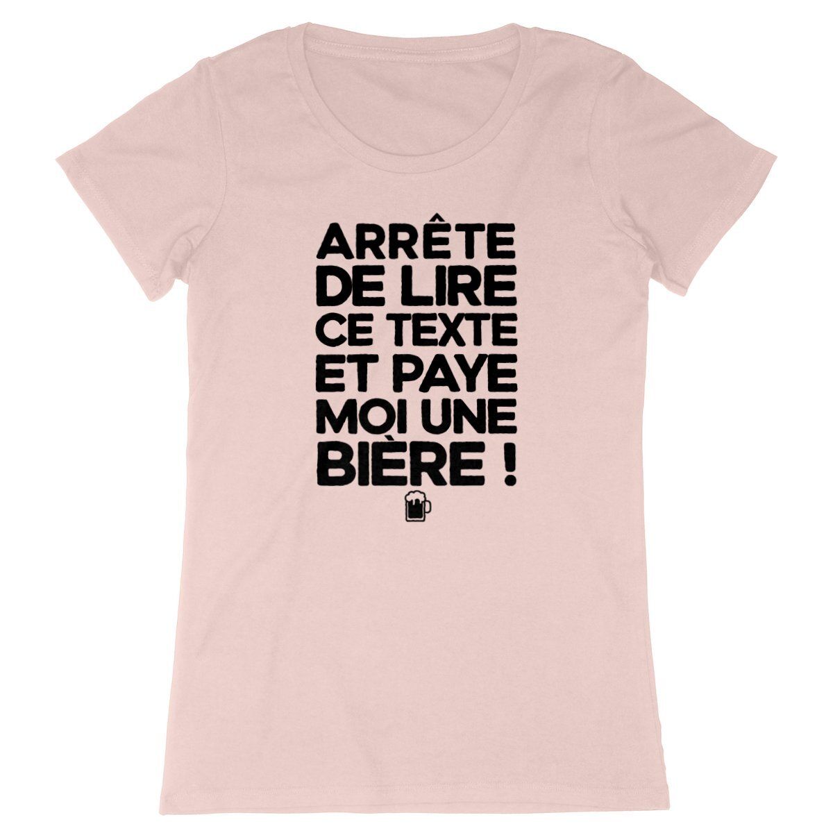 Tee Shirt « Paye moi une bière » – Pour Femme – Image 4